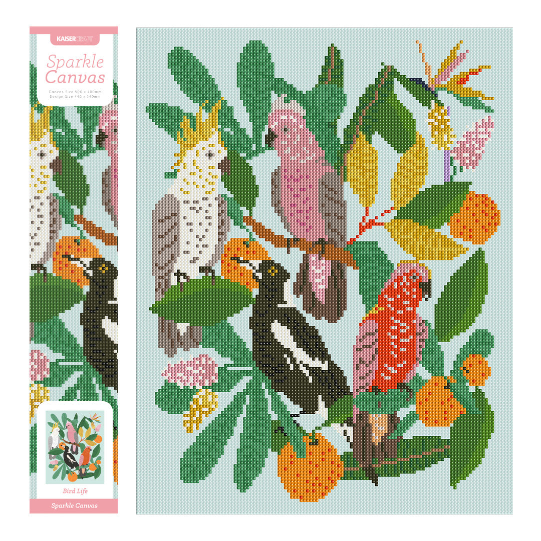 Sparkle Kits 40 x 50cm - Bird Life